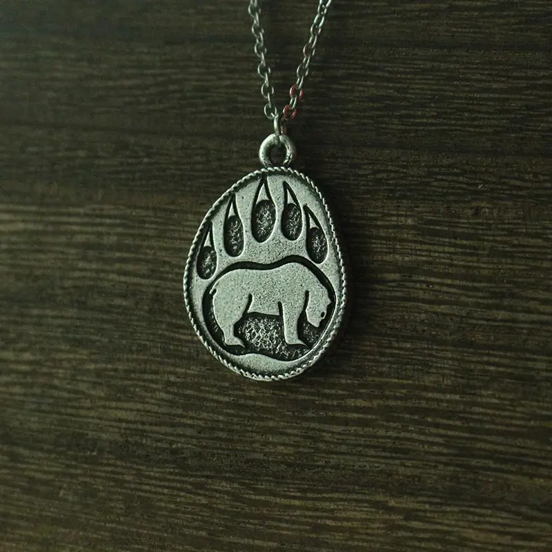 1 шт. Мужская подвеска Медвежья Лапа|men necklace|pendant menpaw pendant |