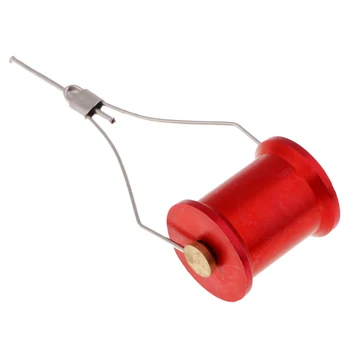 

Fly Tying Bobbins Holder Smooth Bobbins Tools with Bobbin Threader Spool