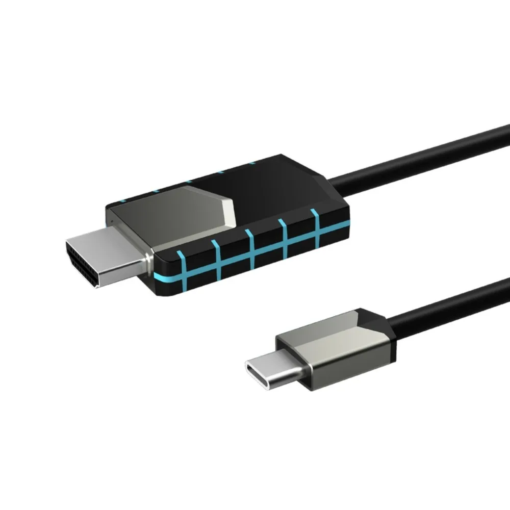 

USB C to HDMI Cable Type-C to HDMI Adapter Thunderbolt 3 For Macbook iPad Pro 2018 Huawei Mate 20 Pro 4K Video USBC USB-C