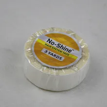 3/4 дюйма(1,9 см)* 3 м без блеска волос лента Белая двусторонняя двухсторонняя лента для наращивания волос/парик