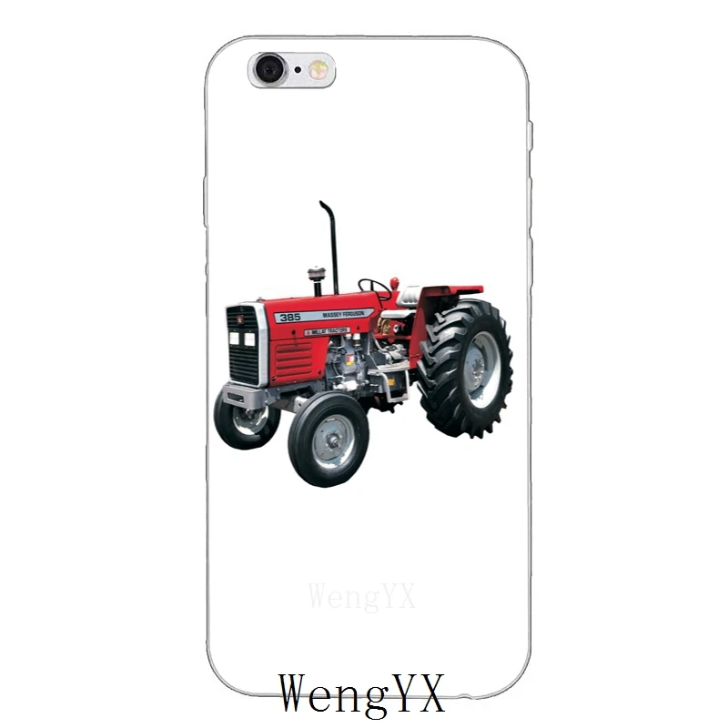 Massey Ferguson тонкий силиконовый мягкий чехол для телефона iPhone 4 4s 5 5s 5c SE 6 6s plus 7 7plus 8 8plus