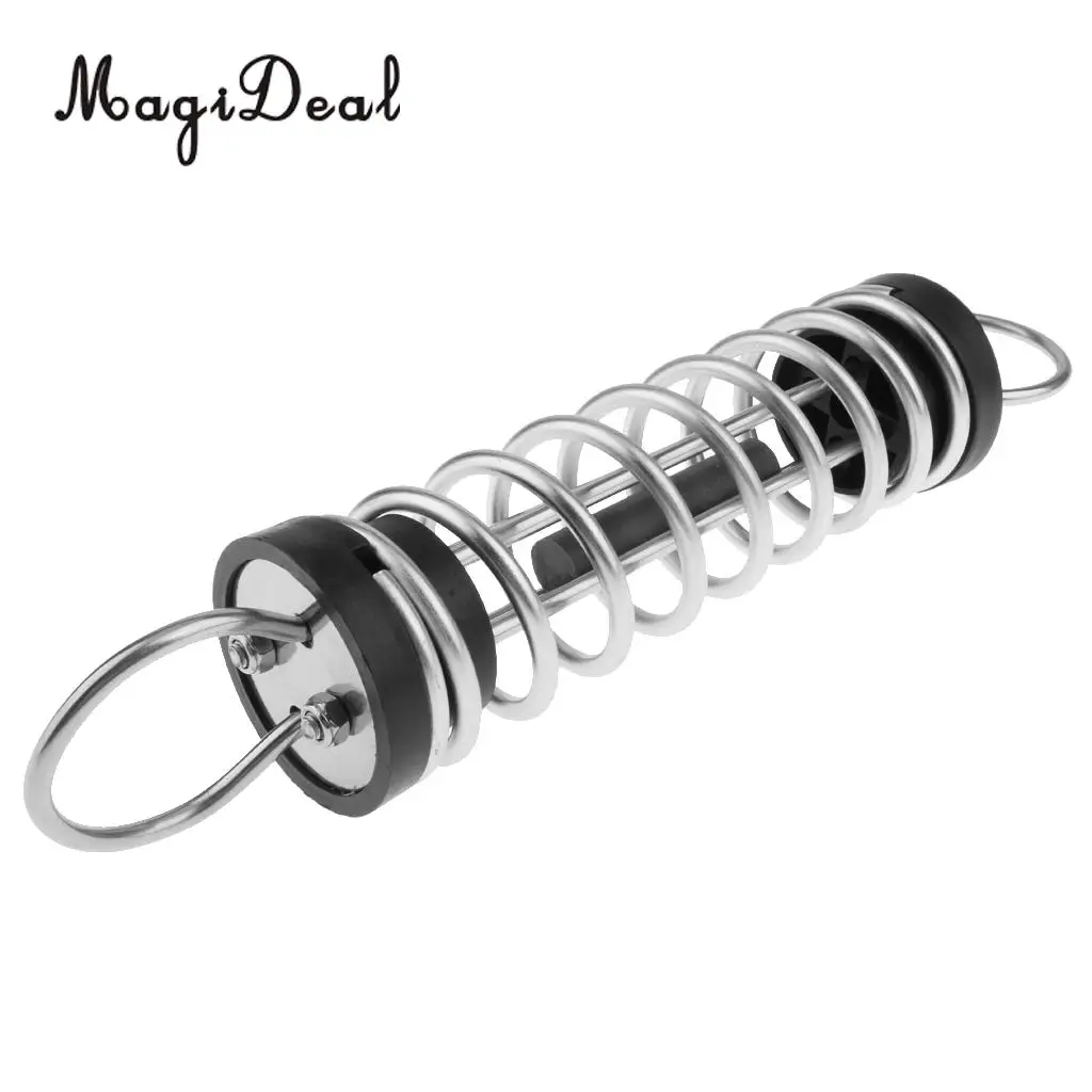 MagiDeal 304 Stainless Steel Boat Anchor Dock Line Mooring Spring 6x300mm for Inflatable Fishing Kayak Caneo Boat Accessories