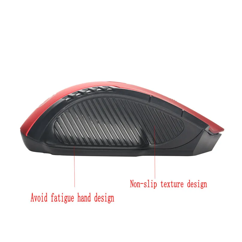 2.4Ghz Mini Wireless Optical Gaming Mouse Mice& USB Receiver For PC Laptop 6 Buttons 2000 DIP Gamer Mouse Dropshipping 30OT22 (2)