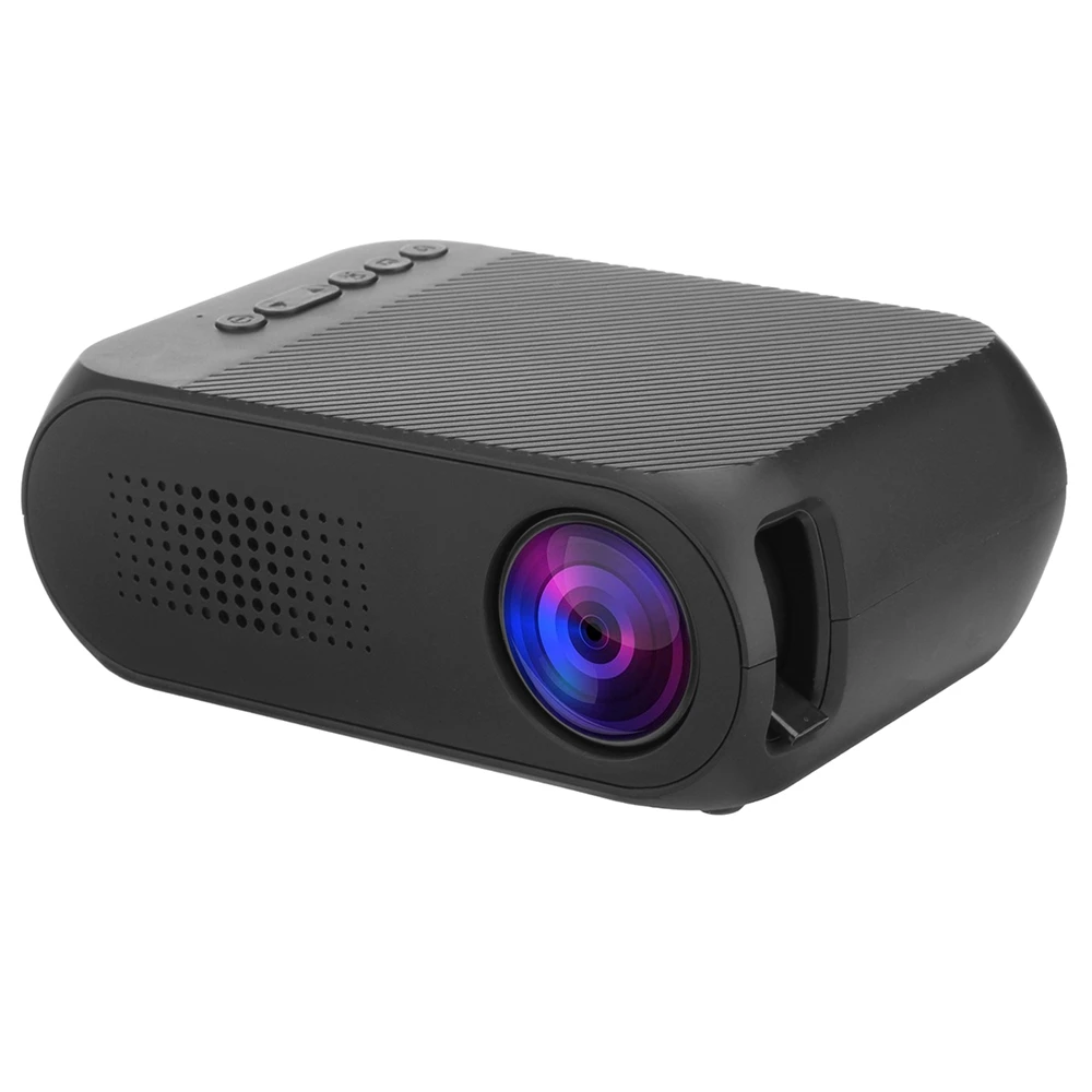 Mini LED 1080P HD Projector 400-600 Lumens 320 x 240 Pixels Home Video Theater Media Player Cinema YG-320 Portable LCD Projector Mini LED 1080P HD Projector 400-600 Lumens 320 x 240 Pixels Home Video Theater Media Player Cinema YG-320 Portable LCD Projector