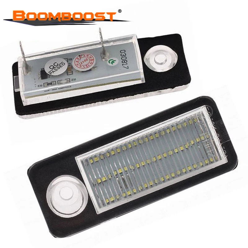 For A/udi A4 B5 S4 Avant RS4 A6/S6 B4 C5 RS6/RS6 Plus Error Free Lamp 2X 18 4014 SMD License Number Plate Light | Автомобили и