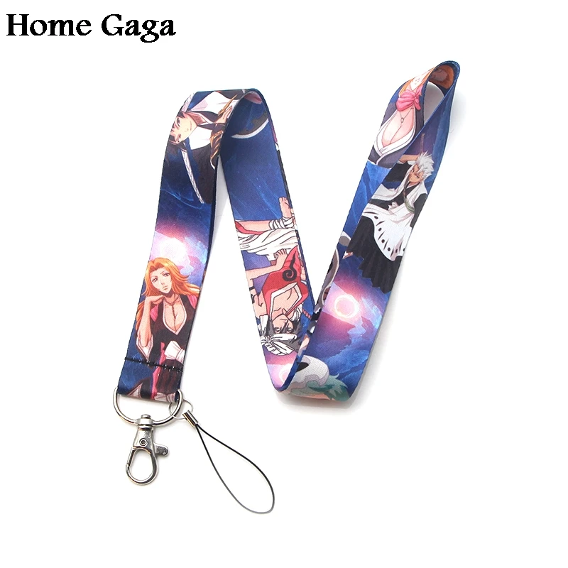 

Homegaga BLEACH Movie style Multi-function Mobile Phone Straps Tags Lanyards for keys ID Lanyard Badge Neck Straps webbing D1875