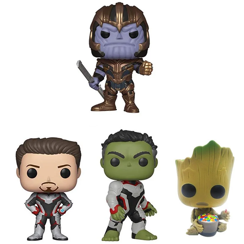 POP 2021 Коллекционная экшн модель Avengersed Endgame игрушечная Виниловая фигурка кукла