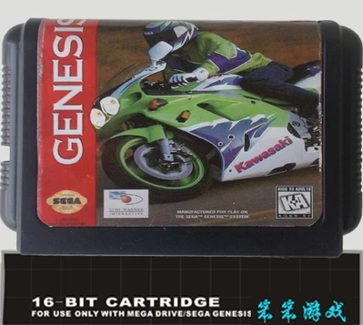 

Kawasaki Superbike Challenge - 16 bit MD Games Cartridge For MegaDrive Genesis console