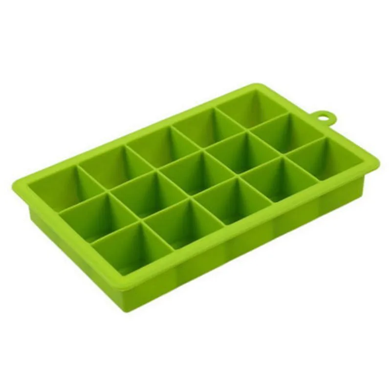 

Ice Cube Molds Tray Square-shape Lid DIY Ice Silicone practical 2018 fashion high quality hot sale stylish