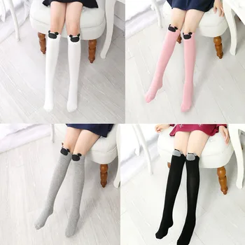 

Cute Cartoon Girls Sock Print Animal Cotton Baby Kid Knee High Long Children Sock For Toddler Clothing Accessories