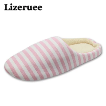 

2018 Indoor House Slipper Soft Plush Cotton Cute Slippers Shoes Floor ,Indoor House ,Home Furry Slippers Women Slippers Q45