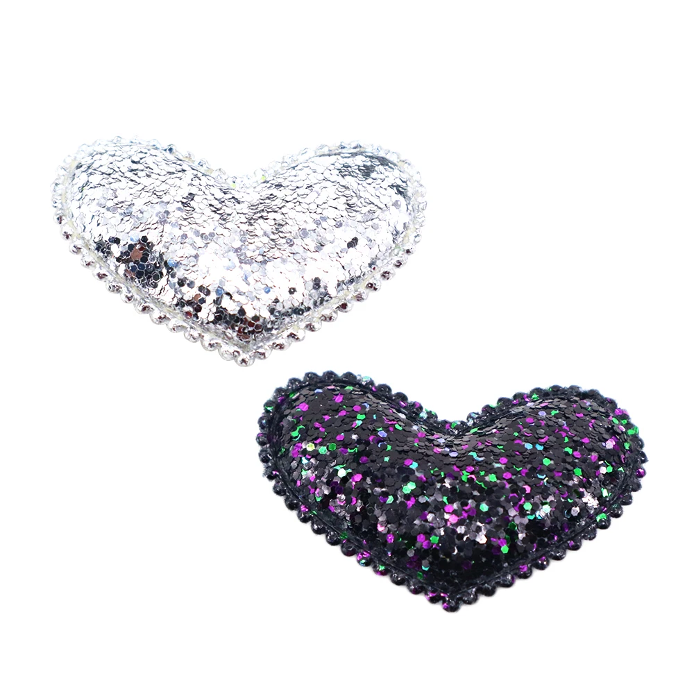 

David accessories Valentine's Day heart love glitter star diy decoration crafts accessories 10pieces,DIY handmade,10Yc3319