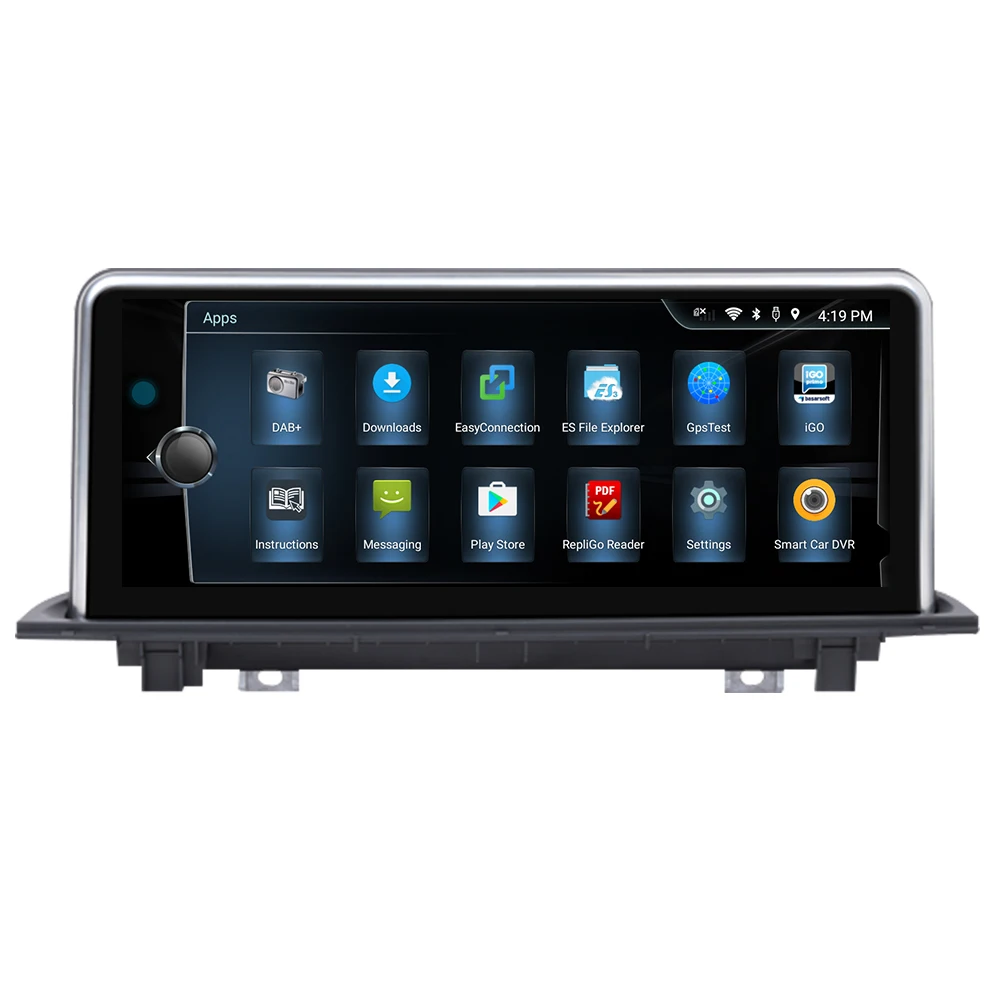 Sale Eunavi Android 6.0 Car Radio Stereo GPS Navi Multimedia player For BMW X1 Series F48 NBT(6P) 2016 2017 WIFI 4G 10.25