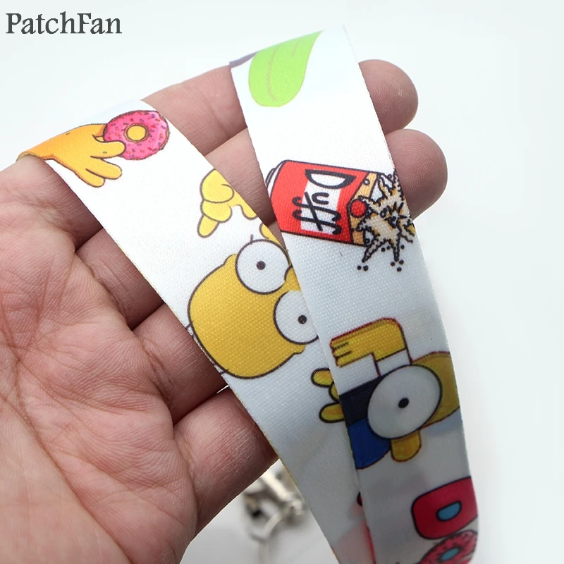 Patchfan мультфильм детские брелоки брелок талреп лямки лента шейный ремешок para