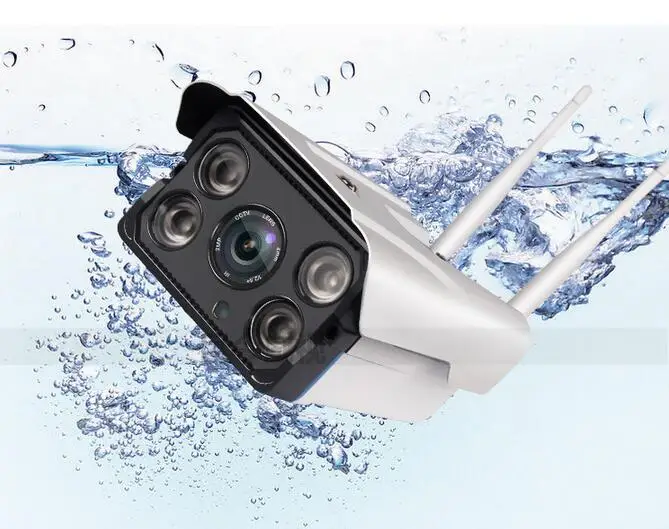 

Freeship 720P HD Wireless Onvif IP Camera Network Security IR-Cut CCTV Camera Wi-Fi Bullet Video Camera 800TV-Lines