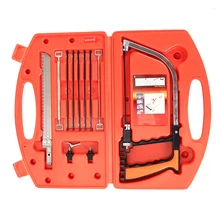 12 в 1 волшебная пила многофункциональная ручная DIY стальная пила металл дерево стекло пила набор 9 лезвия для деревообработки модель для металлообработки инструмент