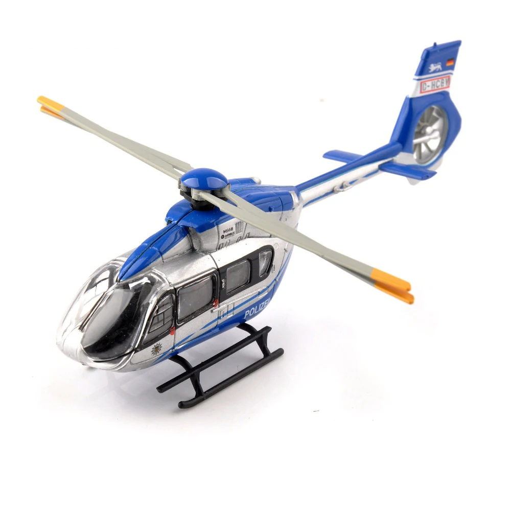 Детские игрушки 1/87 Airbus вертолет H145 Polizei Schuco 1/100 модели самолета, самолетостроение игрушки Новогодний подарок для мальчика