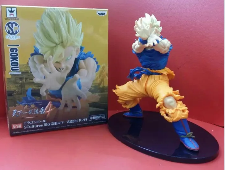 Японские Аниме фигурки Saiyan kamehameha масштабные модели ПВХ экшн коллекции