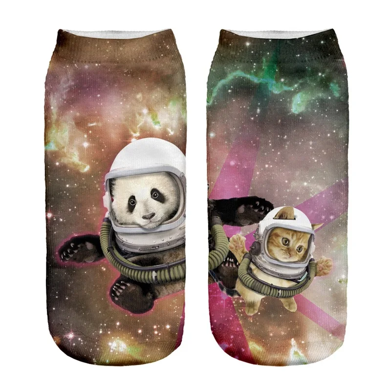 Бег цыпленка в стиле пин ап татуировку 3d цифровая печать Носки|socks print|socks socksocks |