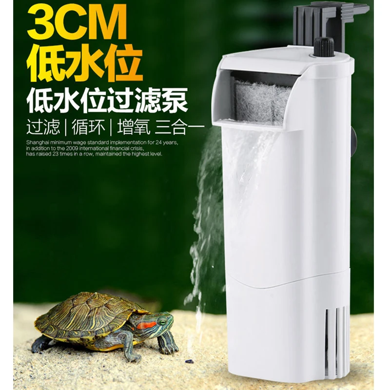 

Sunsun HN-011 HN-012 Aquarium Turtle Lizard Fish Tank Fountain Water Internal Filter