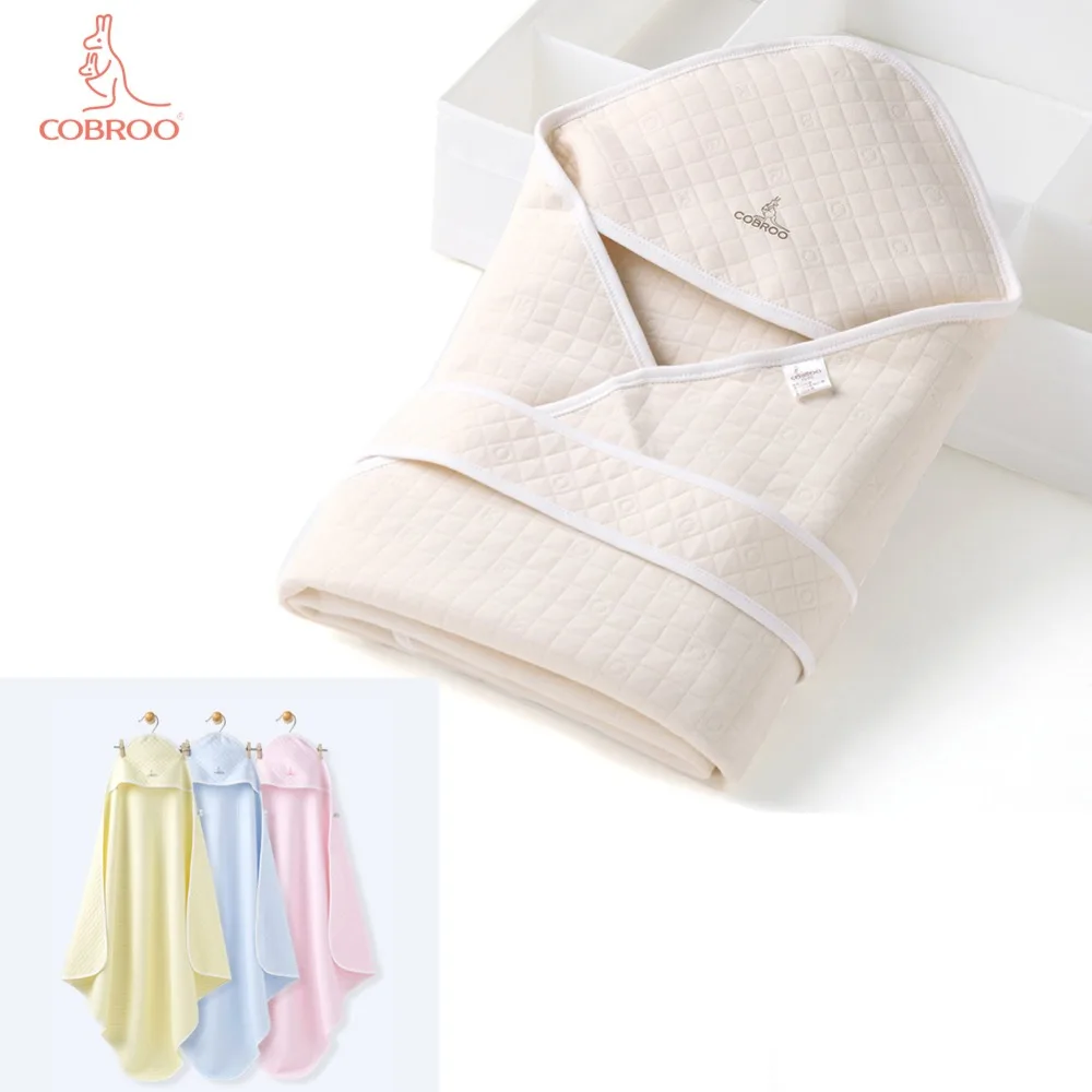 COBROO Baby Blanket Newborn Swaddle for Spring/Autumn/Winter 100