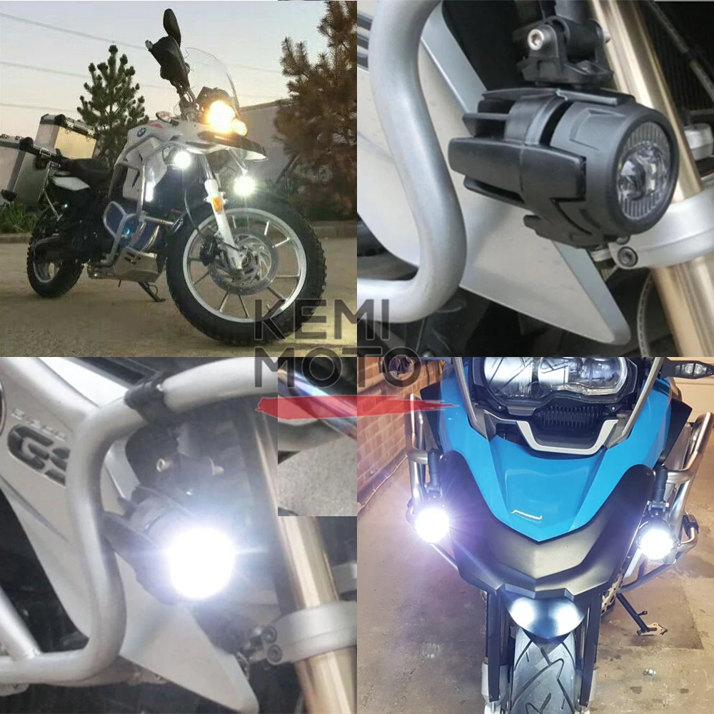  For BMW R1200GS LC Adventure F800GS F650GS Fog Light LED with Light Switch Auxiliary LED Fog Light  - 33036587772