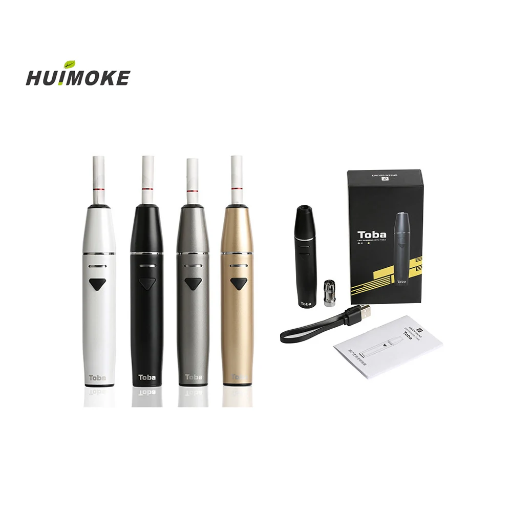  TOBA E-cigarette 0.8ohm Vaporizer Kit 1500mah Vaper cigarettes with iqos sticks Vape Ven for iCos V