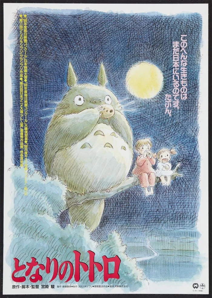 Pencil Drawing My Neighbor Totoro Miyazaki Retro Vintage Kraft Poster Canvas Diy Wall Sticker Home Bar Posters Decor Gift Aliexpress Home Garden