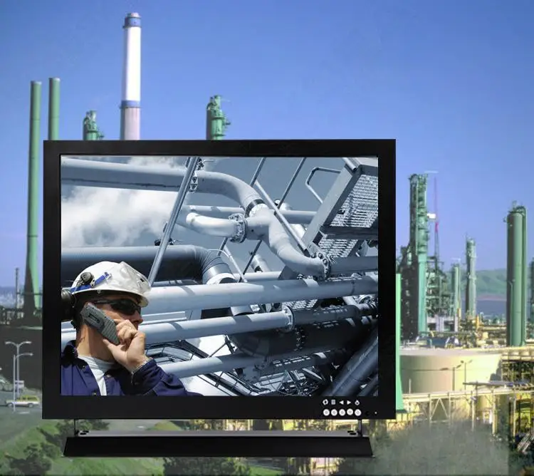 

Free shipping!Eyoyo 15" TFT LCD HD 1024*768 Video Monitor HDMI VGA BNC For Industry Lab CCTV