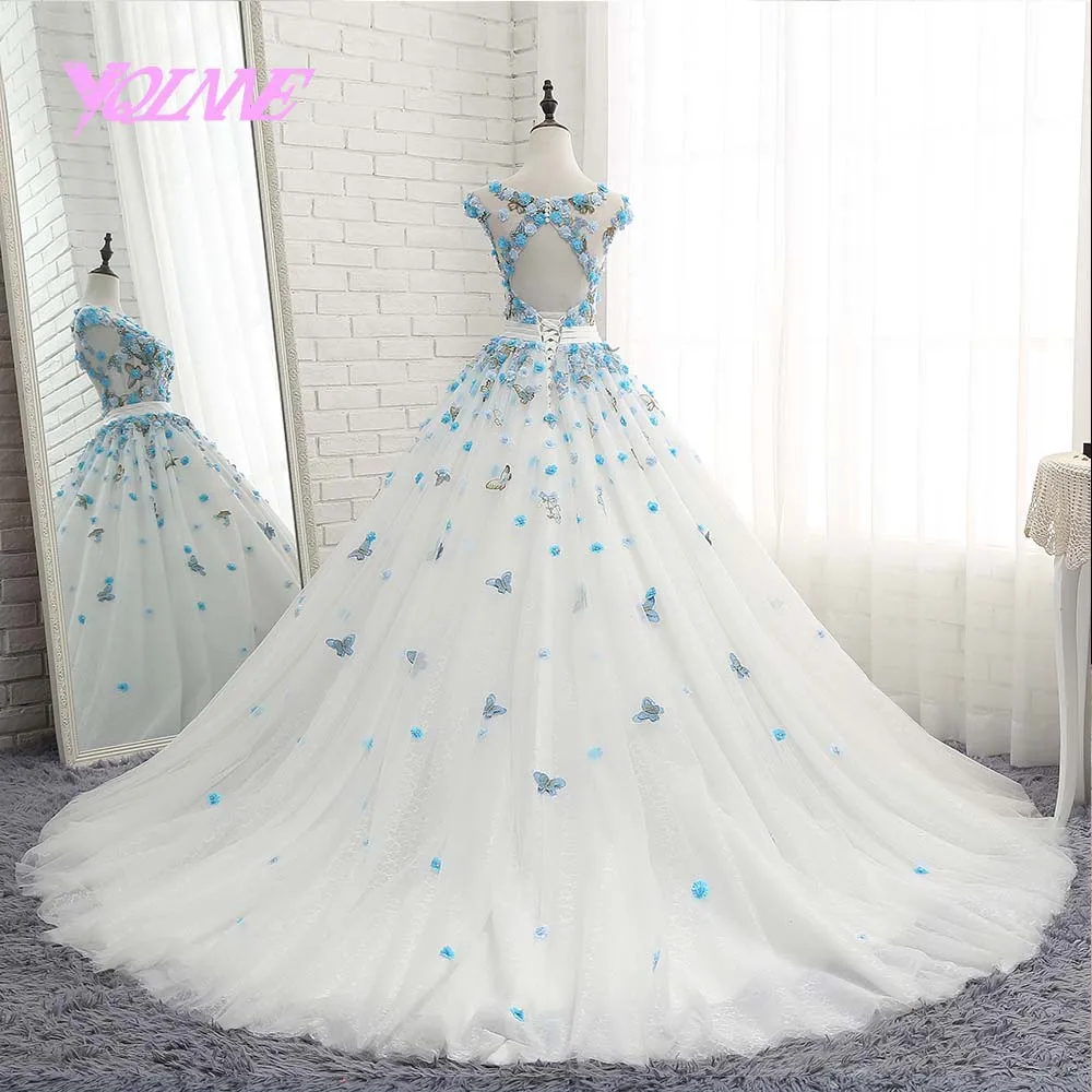 YQLNNE Vestido дебютантное бальное платье бальные платья сладкий 16 платье Vestidos De 15 Свободная Пышная юбка