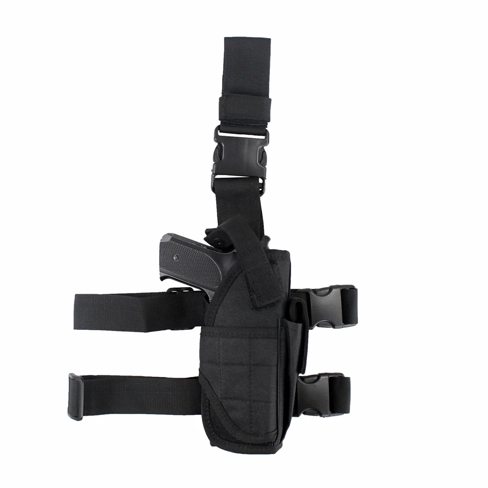Tactical Drop Leg Holster Right Handed Thigh Pistol Gun Holster Adjustable Hunting Pouchin