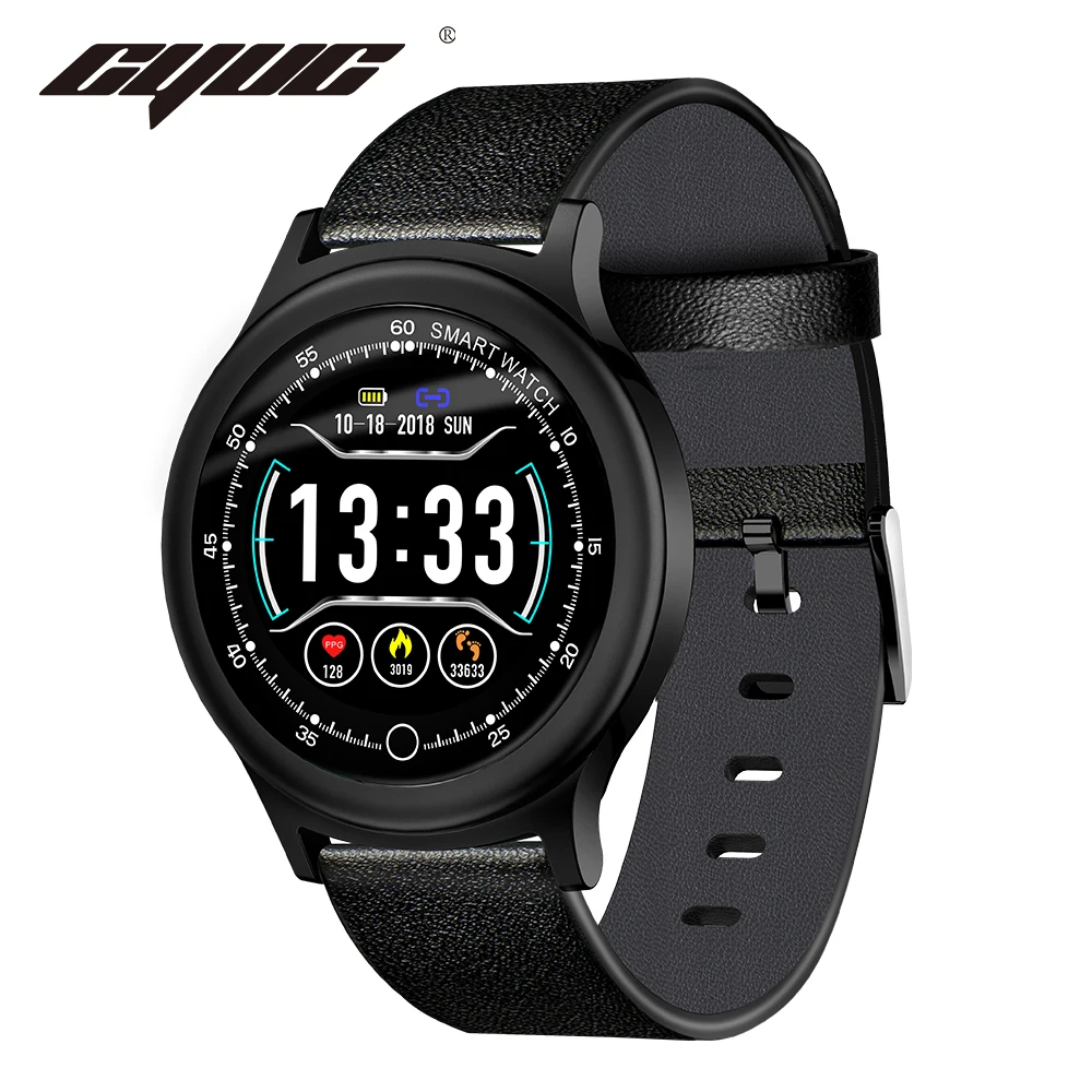 

CYUC Q28 Smart watch Bluetooth Heart rate monitor Waterproof Smartwatch fashion sport Fitness Tracker For Android and IOS