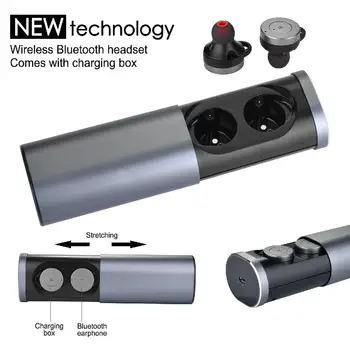 

HobbyLane Mini TWS B1 Wireless Bluetooth Earphones Twins Stereo Sound In-Ear Earbuds Bluetooth Earsets d25