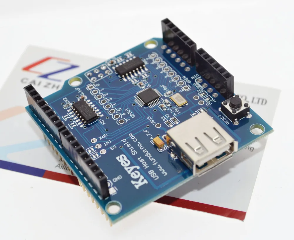 Usb хост щит apoyo Google Android ADK y UNO MEGA Duemilanove 2560 для Arduino