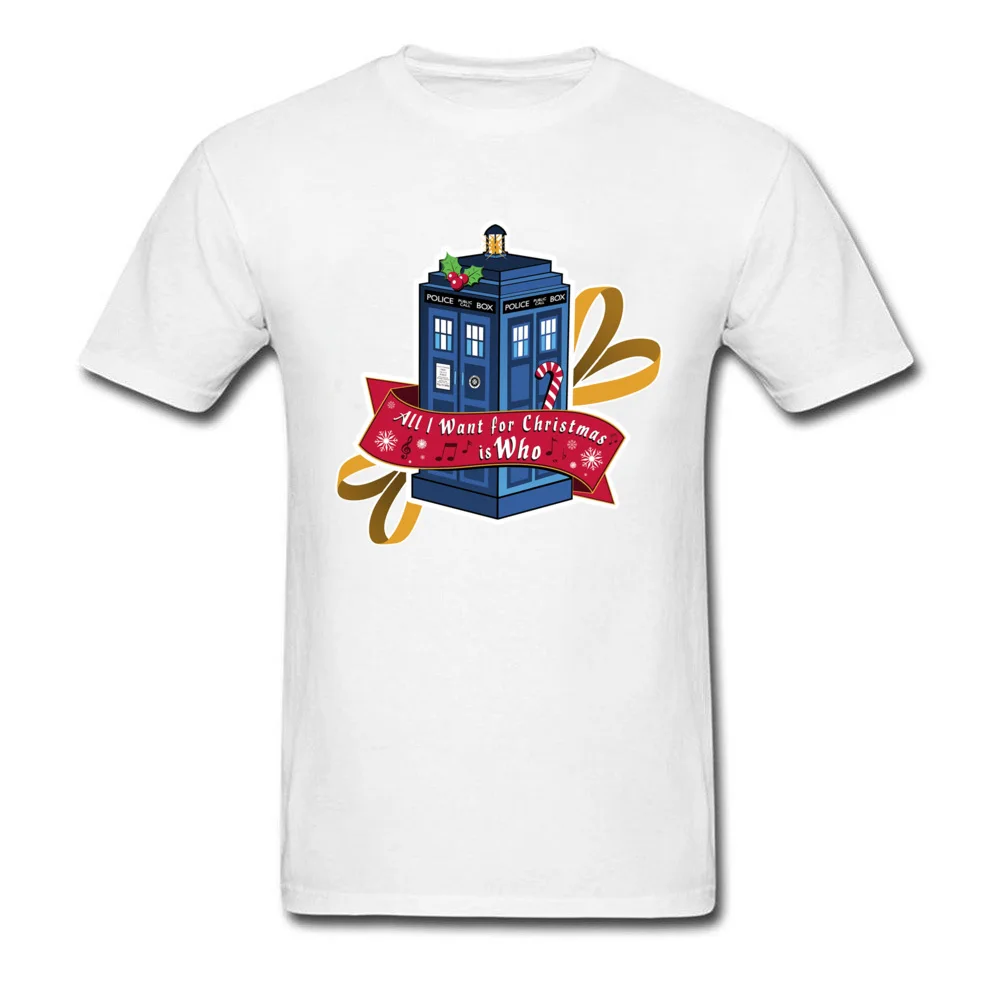 Classic Street Labor Day Pure Cotton Round Neck Men Tops Shirts Geek Tee Shirts Family Short Sleeve T Shirt Wholesale all i want for christmas is who 4973 white