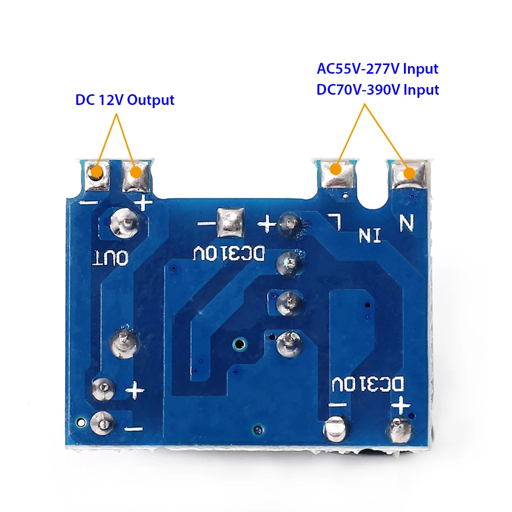 AC DC 12V 300mA изолированный модуль импульсного источника питания 220V до понижающий