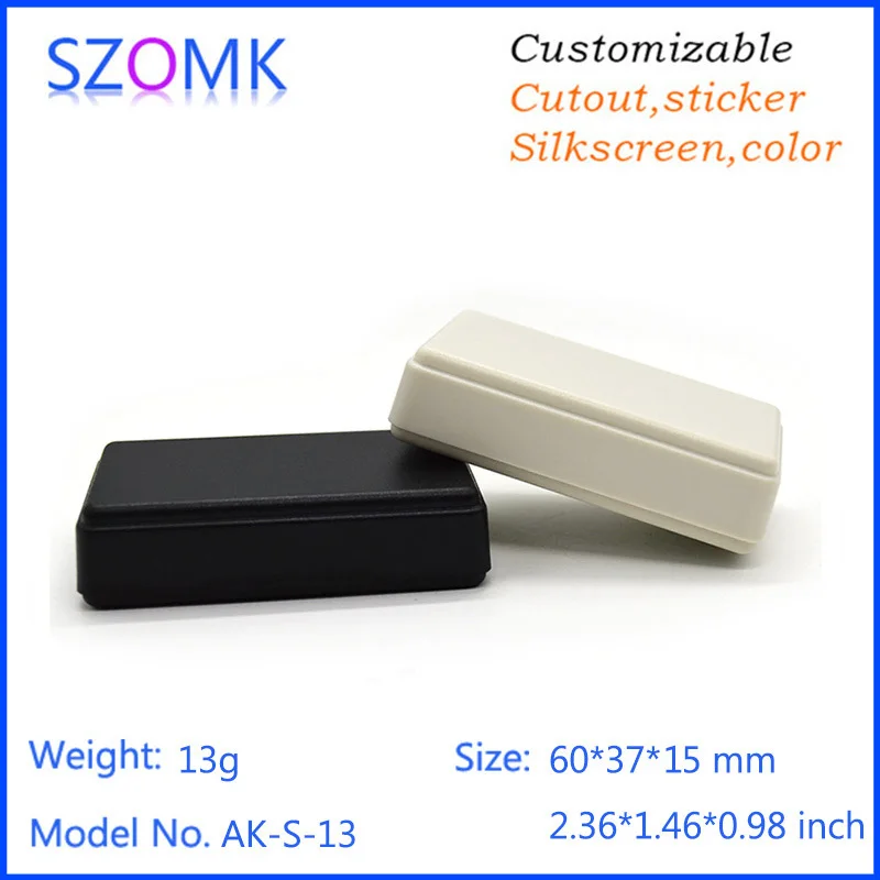 plastic enclosure for electronics control box szomk diy enclosure junction box plastic housing small abs instrument enclosure distribution box black plastic box enclosure electronics case    (5).jpg
