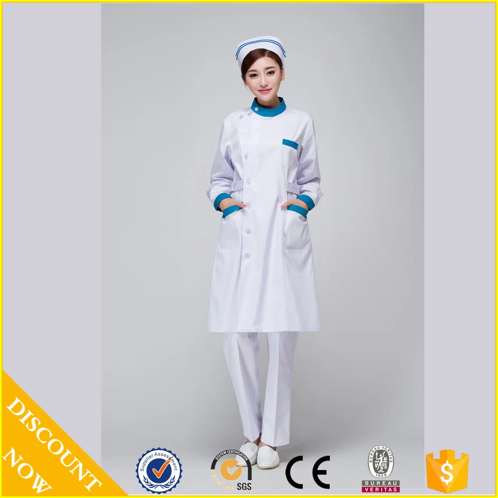 2015 OEM nurse uniform hospital work wear hospital nurse uniform long