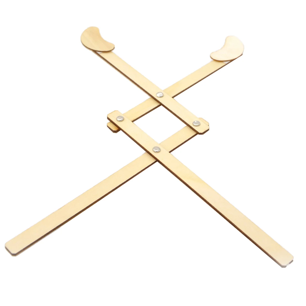 DIY Wooden Mechanical Arm Robotic Manipulators Model Building Puzzle Kits Science Physics Kids Toy