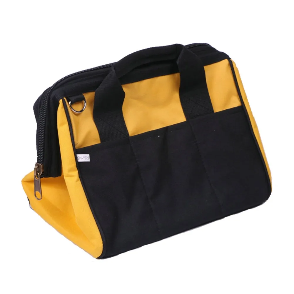 

AUMOHALL Best Soft Sided Tool Bag Wide Mouth Ultra-Rigid Base Tool Storage and Tool Organizer