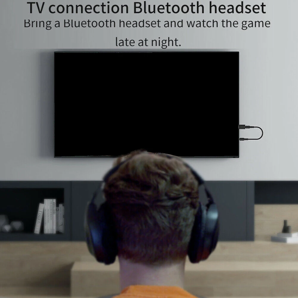 2 в 1 Универсальный Bluetooth адаптер передатчик ТВ-приемник компьютер беспроводной аудио Bluetooth адаптер 3,5 мм Интерфейс