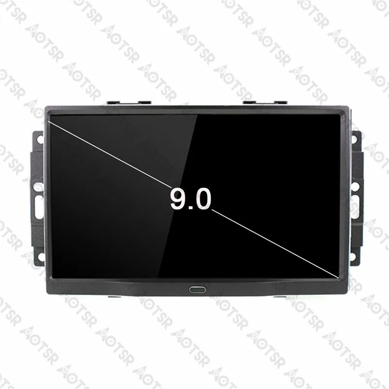 Perfect Aotsr  9" HD Android 8.0 car GPS for Chrysler 300C 2000-2014 Car DVD Player with GPS 3G 4G WIFI BT SWC Navigation Radio Free Map 19