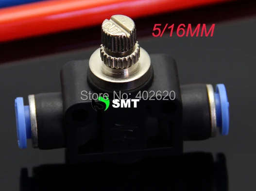 

free shipping 5pcs NSA5/16mm plastic type flow regulator, pneumatic type speed control connector, puch in fittings, quick joint