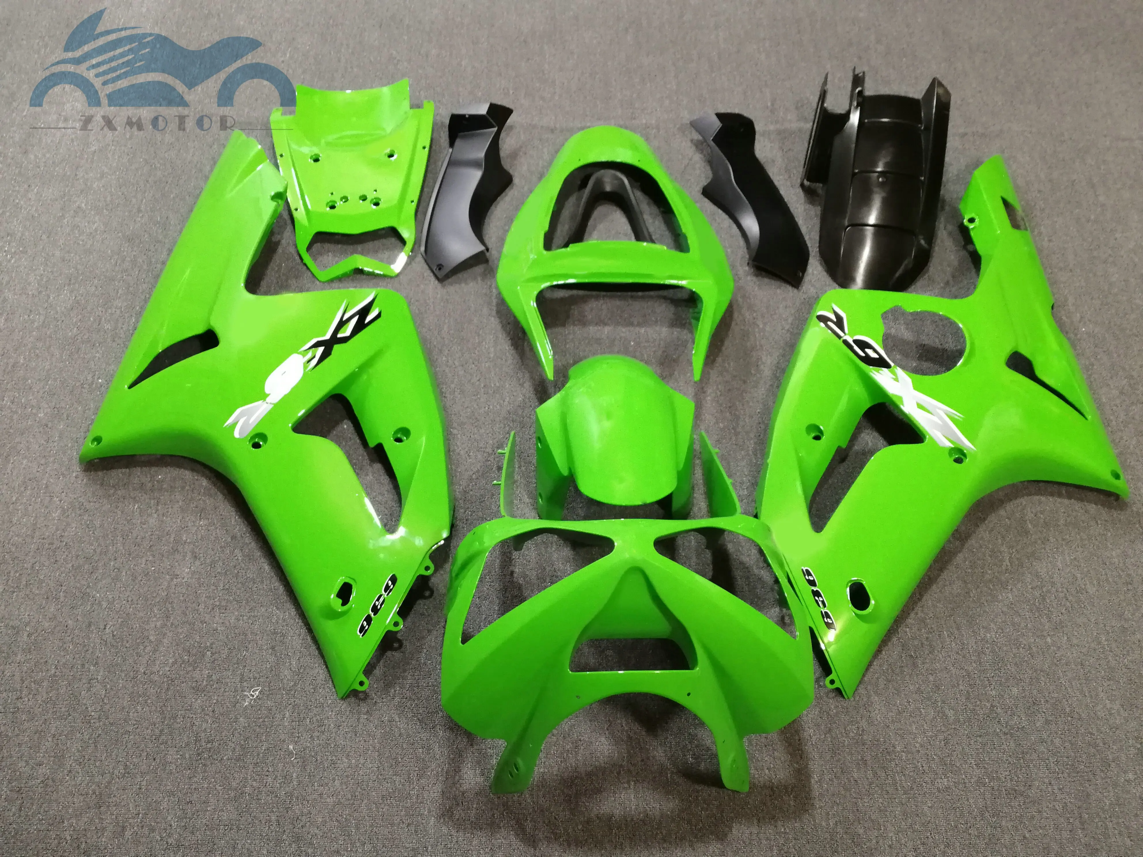 Комплект обтекателей из АБС-пластика для KAWASAKI Ninja ZX 6R 2003 2004 комплекты спортивных