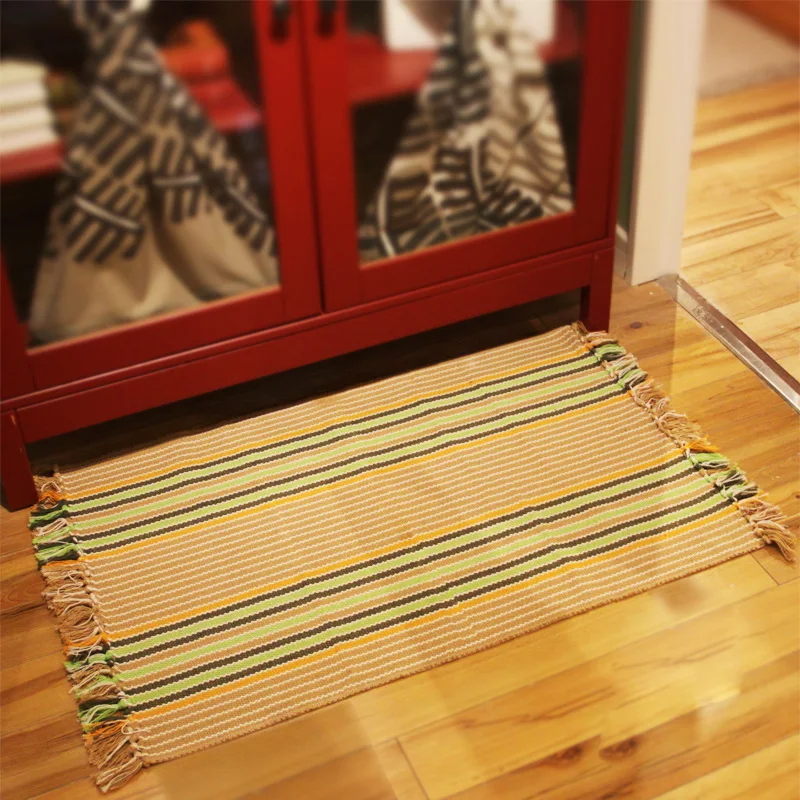 Хлопок смешанные волокна ковры входная дверь коврики прикроватные коврики моющиеся коврики декоративные коврики для гостиной/спальни