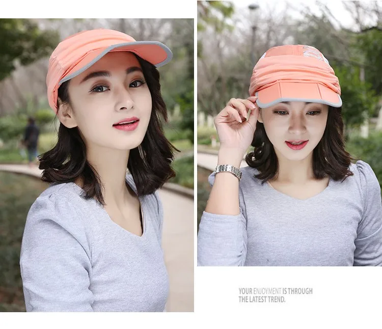 It can be folded ! ladies summer hats sun visors for women sun visor hat for men visor cap sun hat with neck protection sun visor hat for men (19)