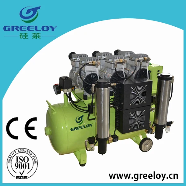 3 HP oil free electric air compressor with dryer |