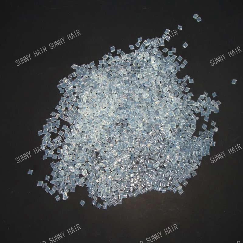high quality Italy keratin glue 400gram per bag white color of keratin human hair extension