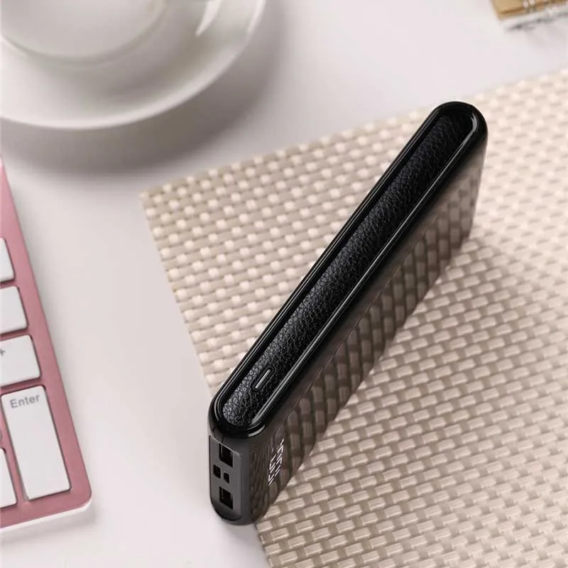 Двойной USB внешний аккумулятор чехол DIY Kit зарядное устройство с Type C и Micro вход HSJ