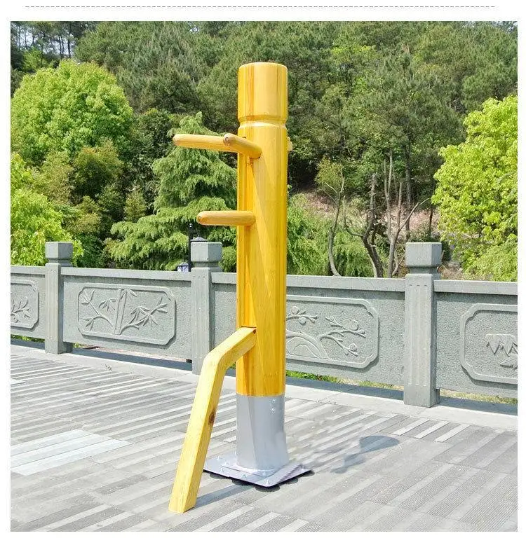 2020 new Wing Chun Wooden Dummy one punch man kung fu training mook jong Ip Man Chinese martial arts | Спорт и развлечения
